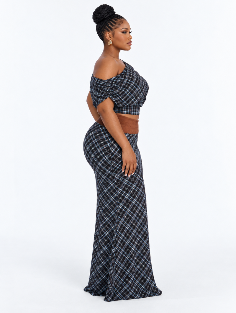 Rustic Drape Maxi Set