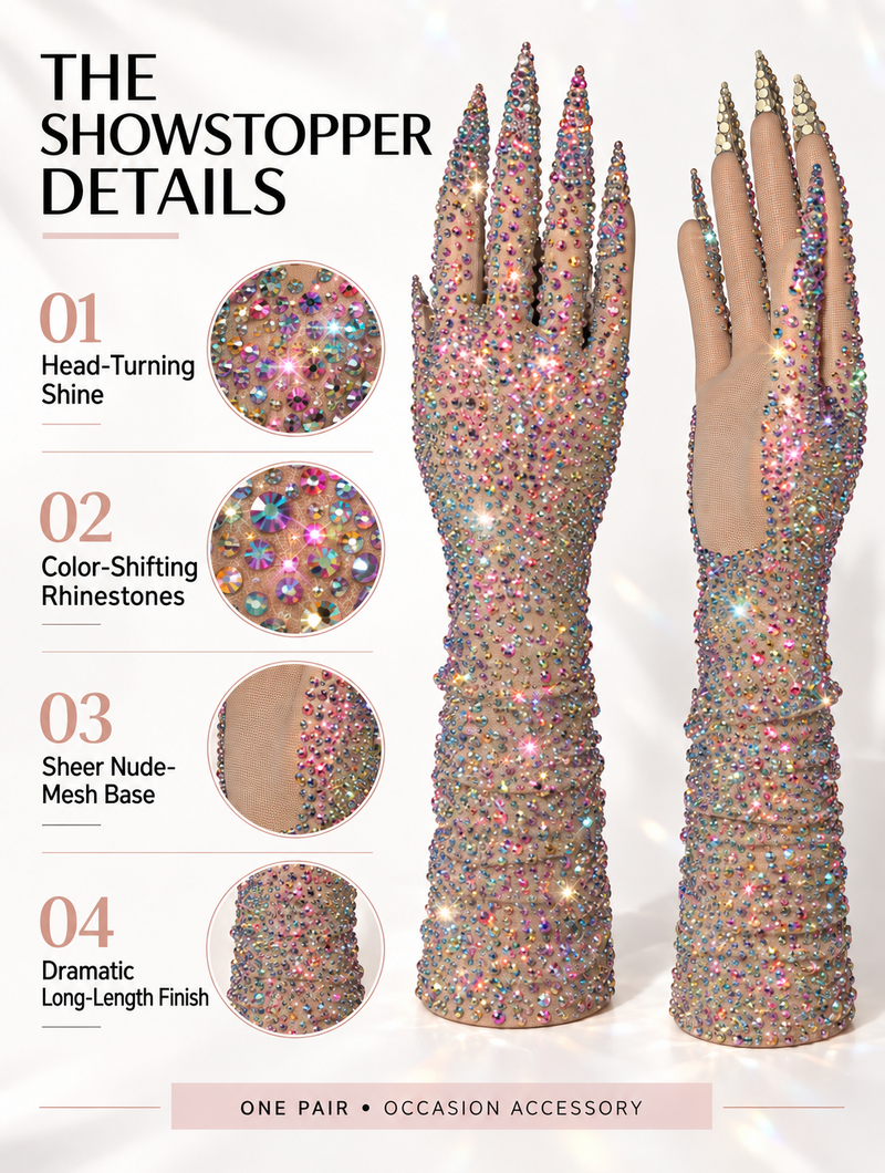 Prism Glow Custom Gloves
