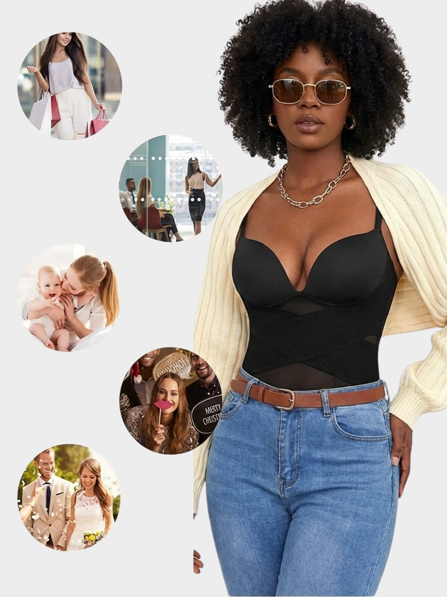 Body moldeador de doble control