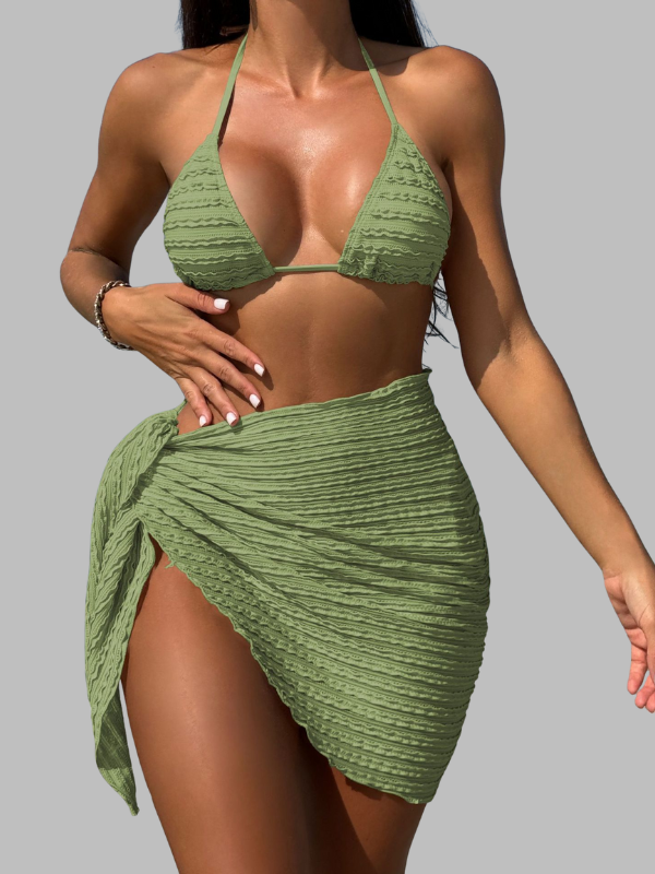 3-Piece Sarong Bikini