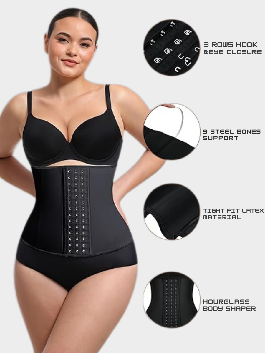 Latex Corset Sports Waist Hourglass Body Shaper