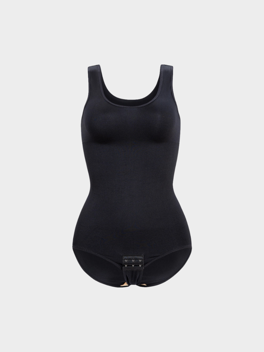 Women Seamless Round Neck Tummy Control Bodysuit