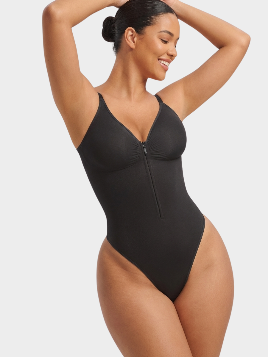 Seamless Zipper Shaping Bodysuit