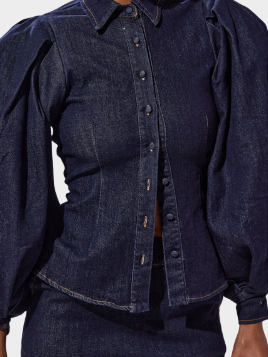 Sunday Glow Denim Set