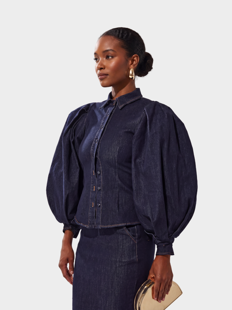 Sunday Glow Denim Set