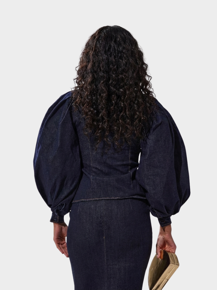 Sunday Glow Denim Set