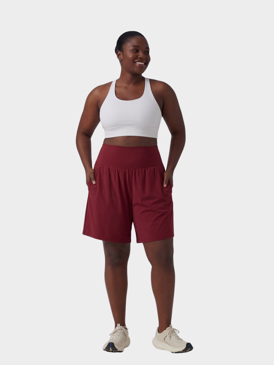 High Waisted Yoga Shorts