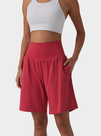 High Waisted Yoga Shorts