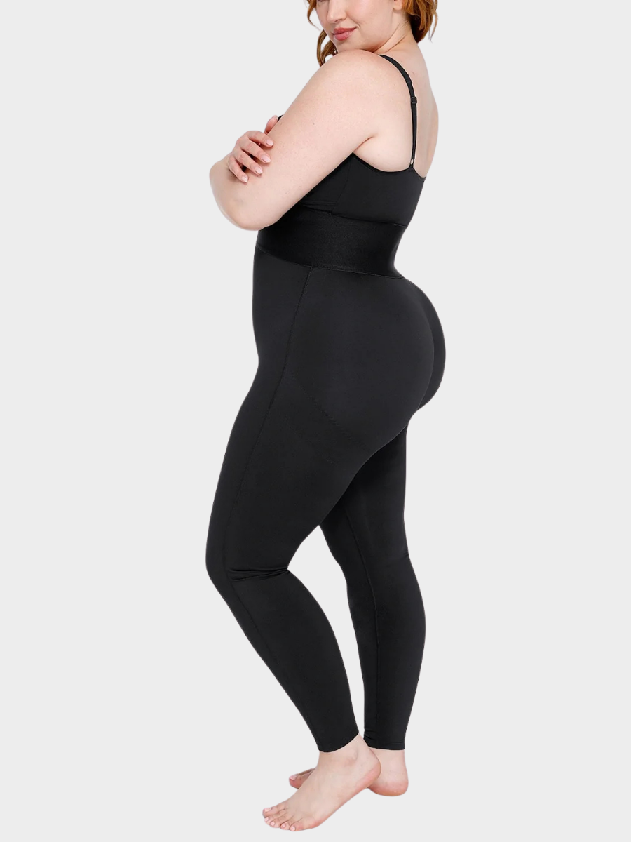 Waistband Shaping Jumpsuit