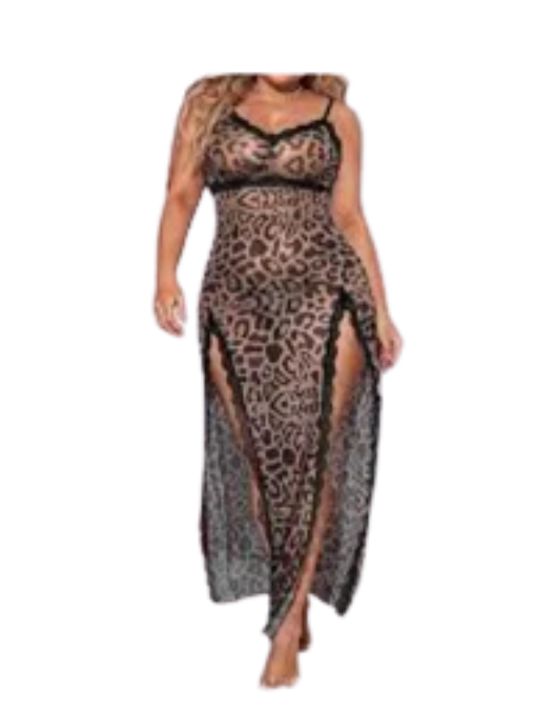 Women's lace nightgown