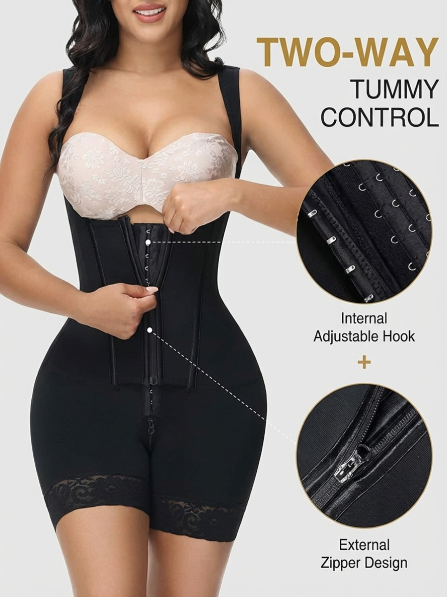 Faja moldeadora abdominal de doble compresión