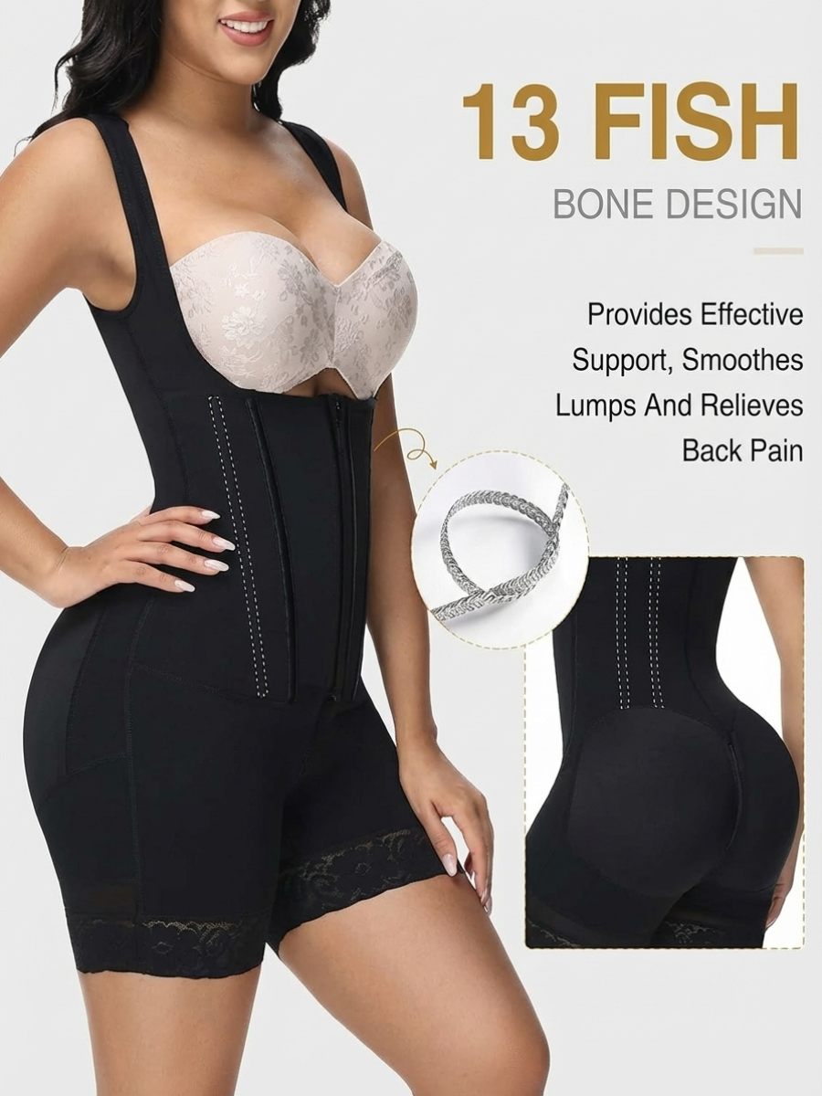 Faja moldeadora abdominal de doble compresión