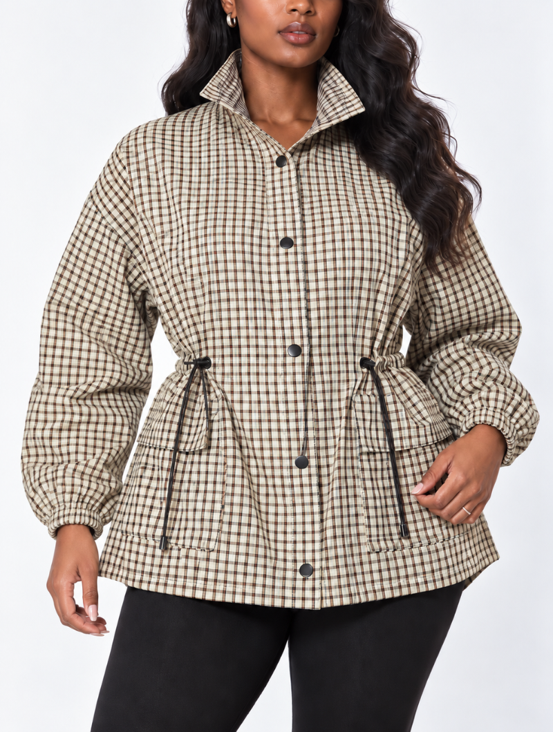 Check Cinch Utility Jacket