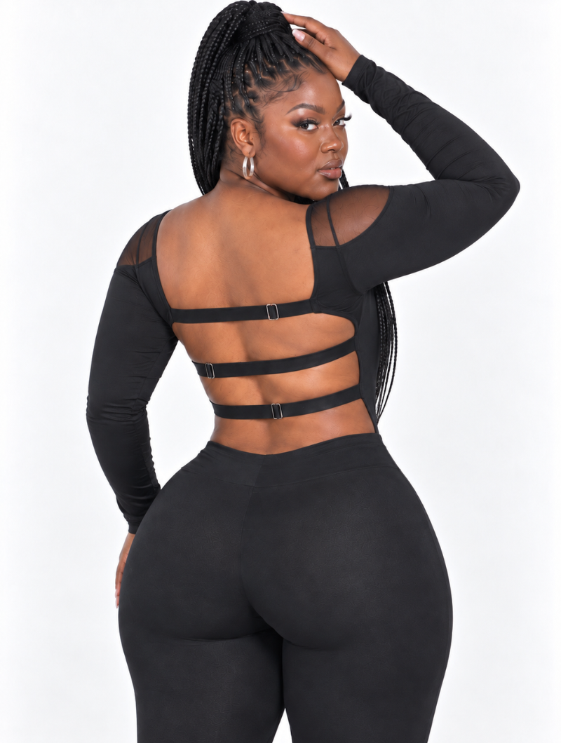 Caged Cutout Legging Set (Pre-Order)