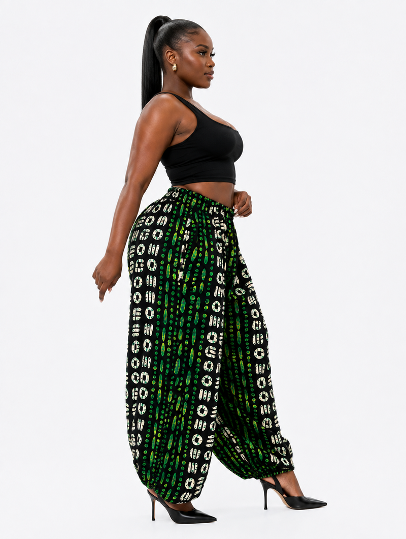 Boho Chic Lantern Pants