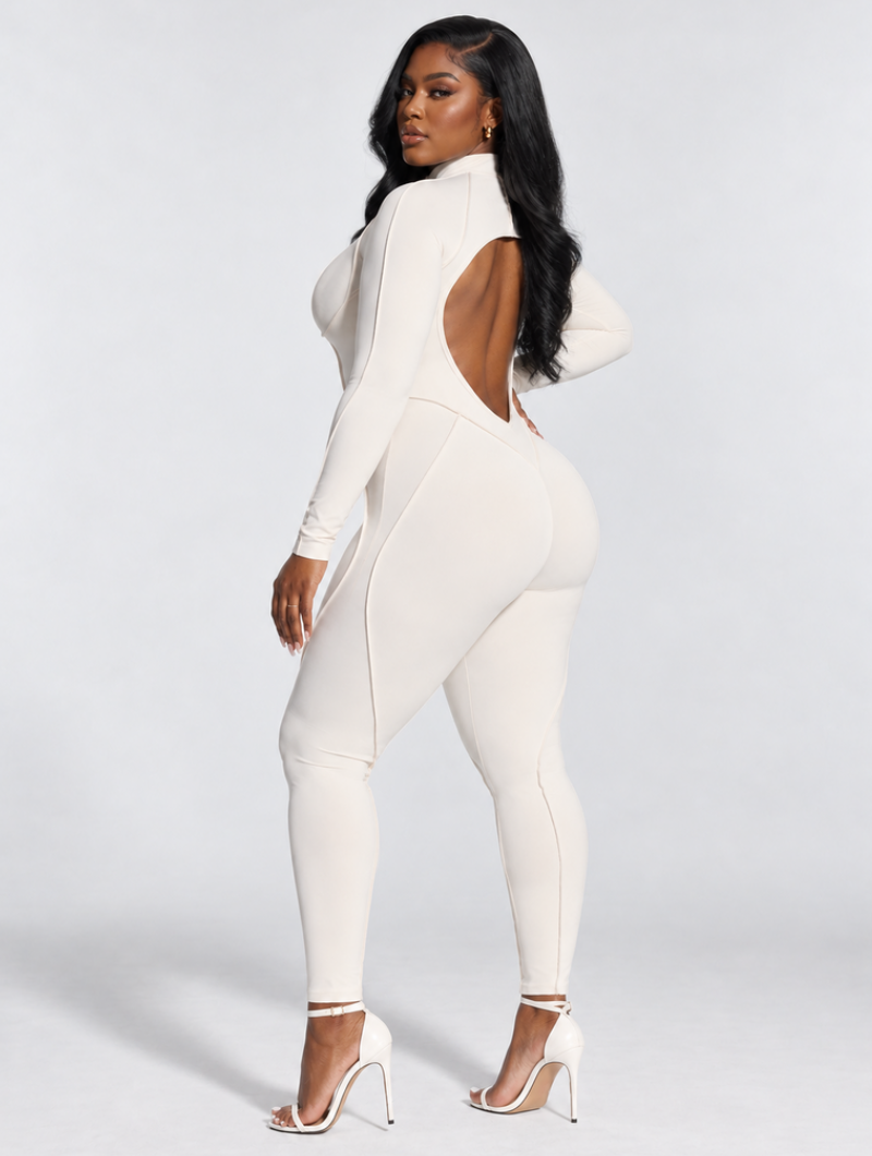 Hourglass Sculpt Cutout Jumpsuit