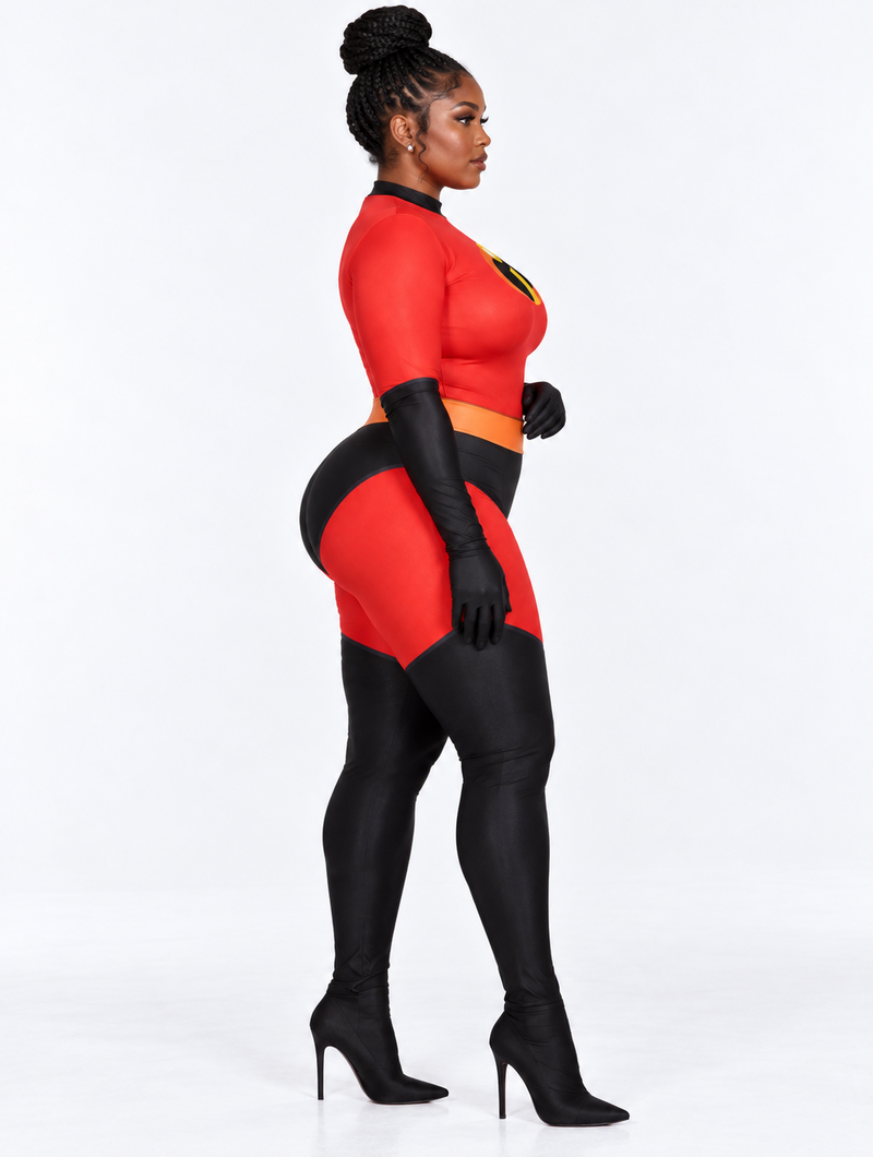 Superhero Halloween Bodysuit