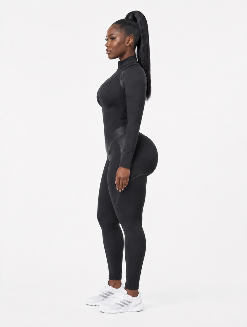 Corset Sculpt Long Jumpsuit