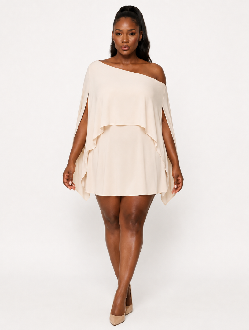 One Shoulder Skort Set