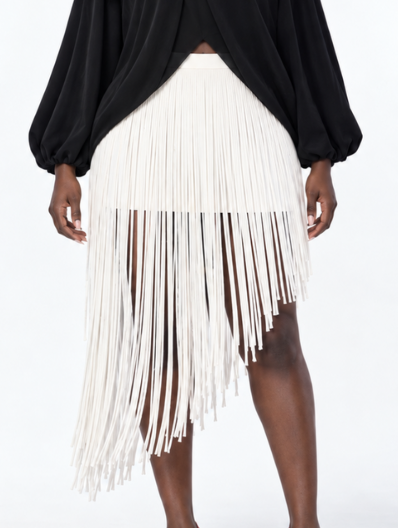 Noir Contrast Fringe Set