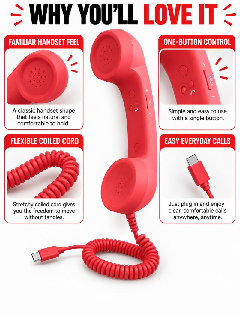 Comfort Grip Phone Handset