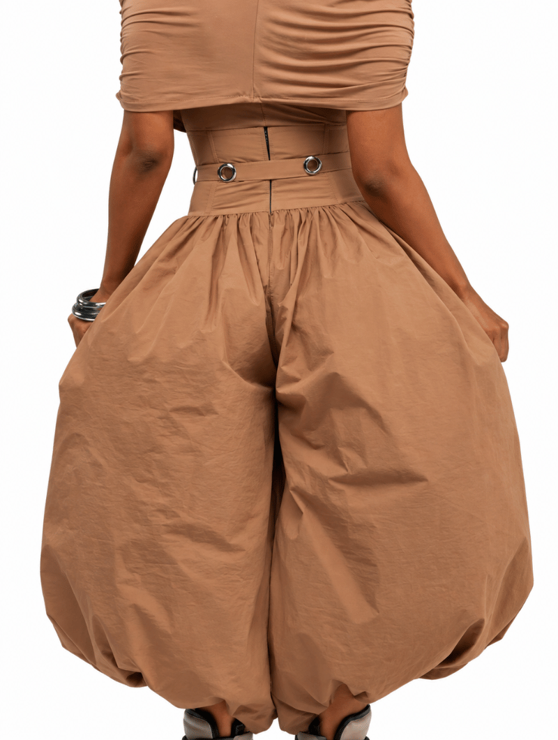 Corset Balloon Leg Jumpsuit