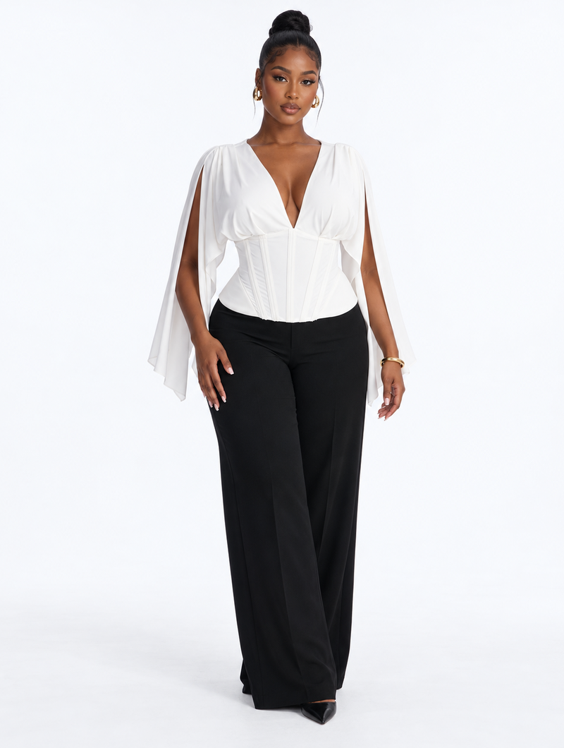 Angel Wing Corset Top