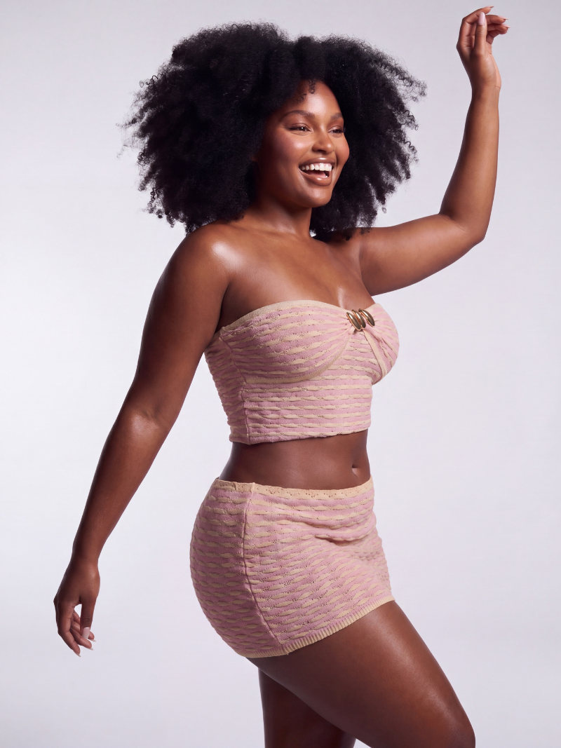 Sweet Stripe Knit Set