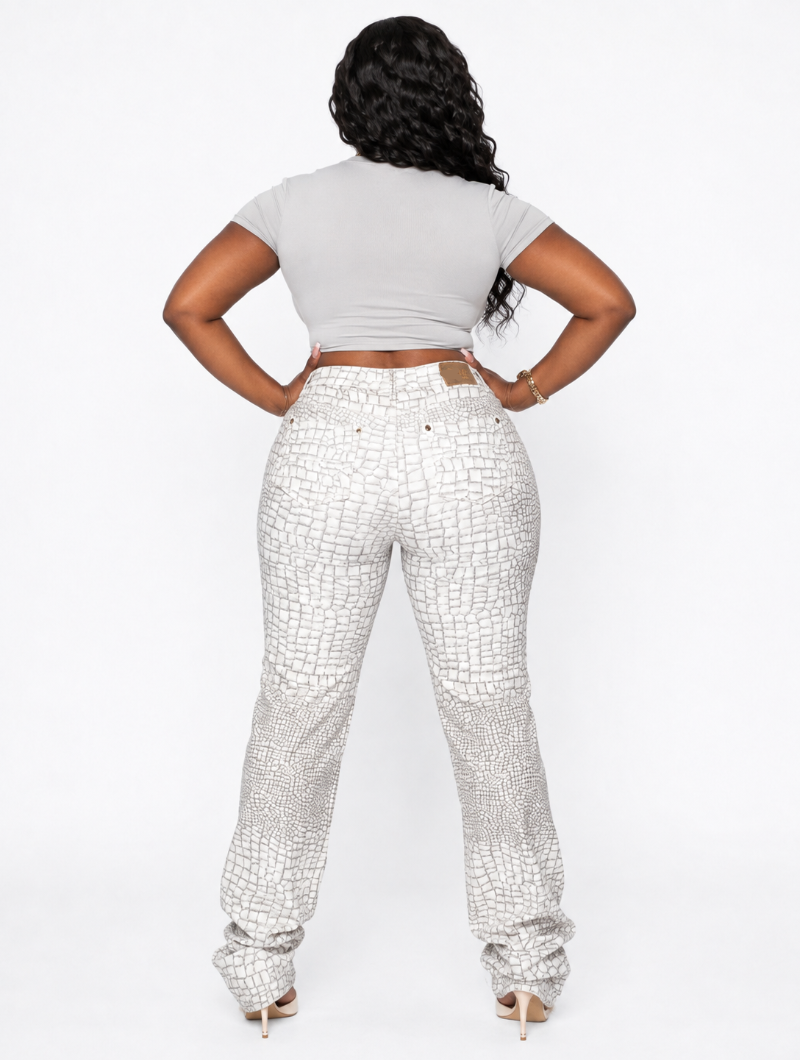 Croc Straight Pants