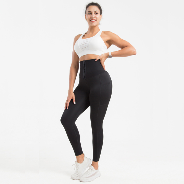 Tummy Control Body Shaper Yoga Pant with Pockets