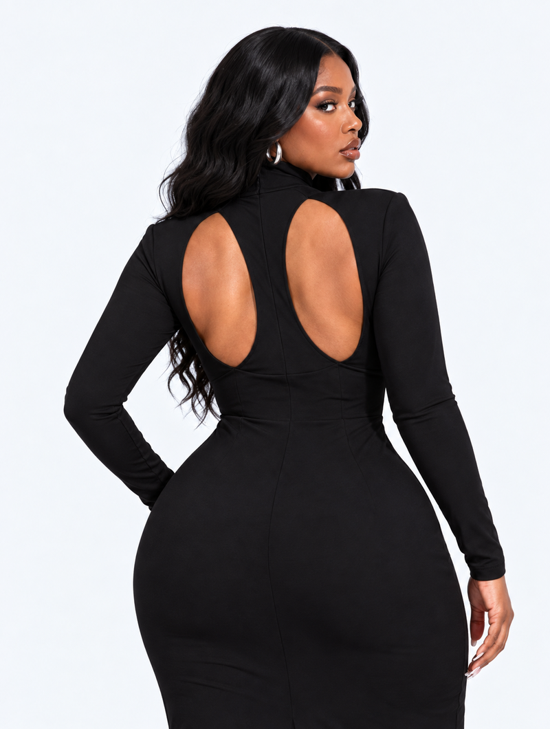 Hourglass Cutout Maxi Dress