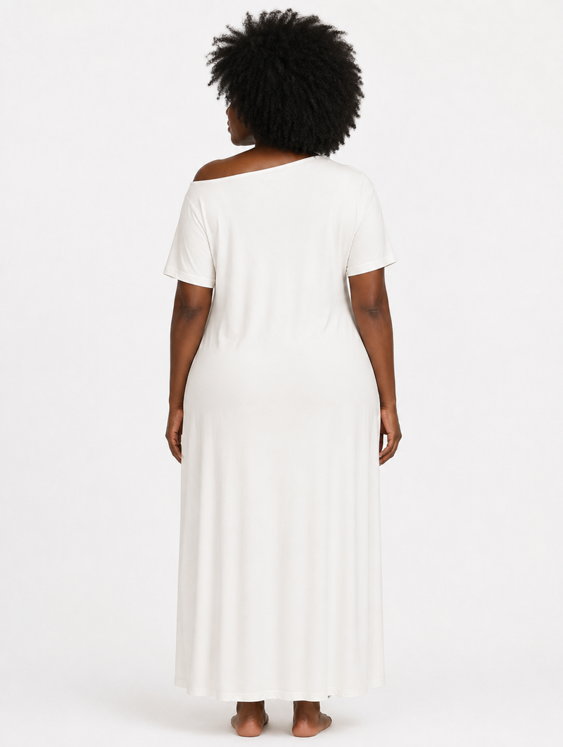 Off Shoulder Maxi Dress