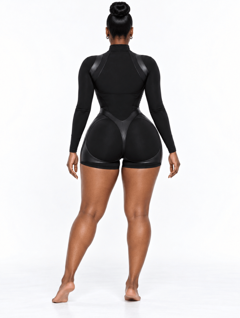 Hourglass Sculpt Zip Romper