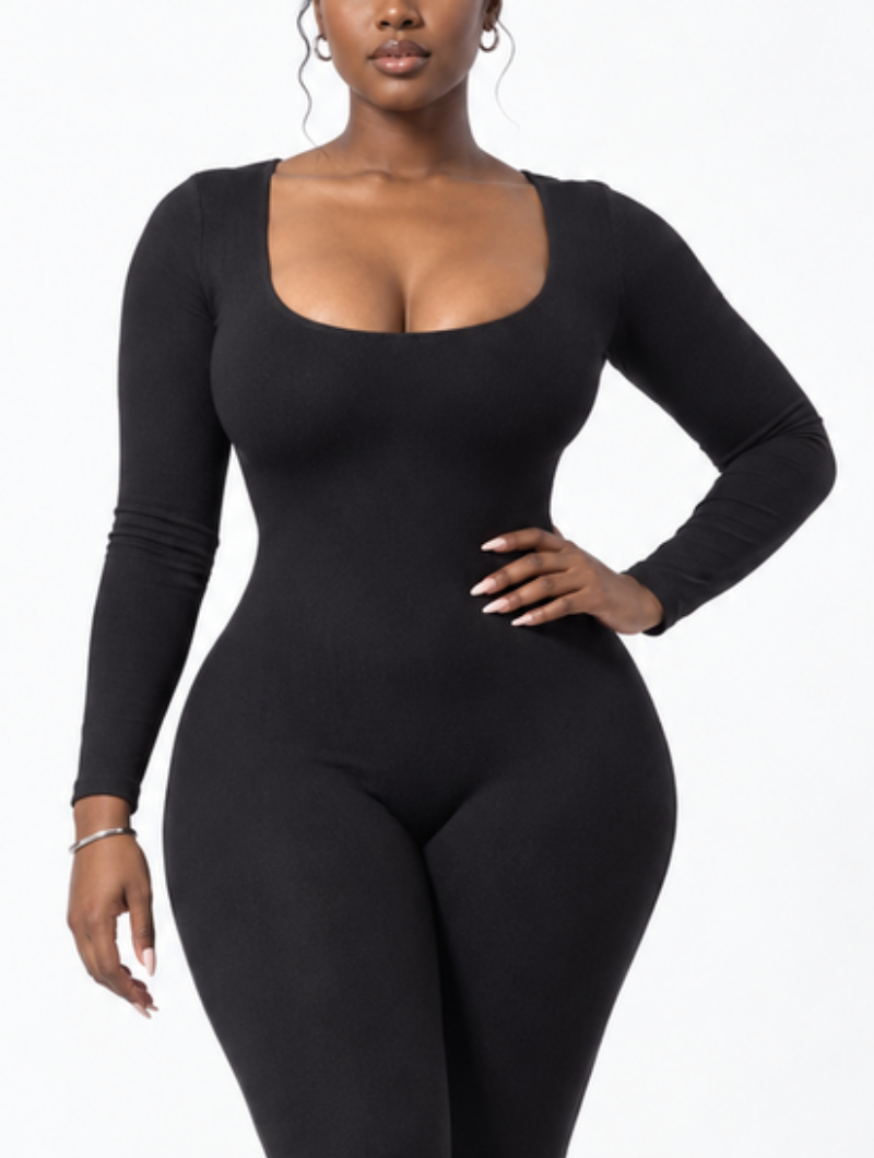 Bare Back Sculpt Jumpsuit