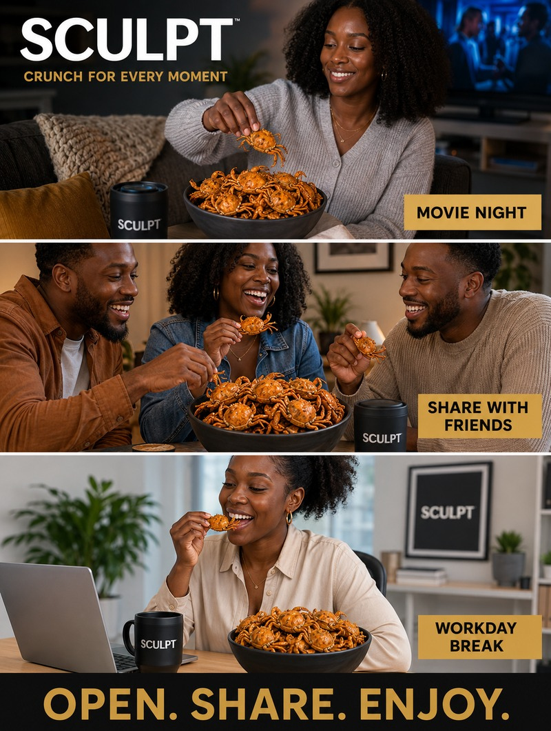 Crispy Whole Crab Bites
