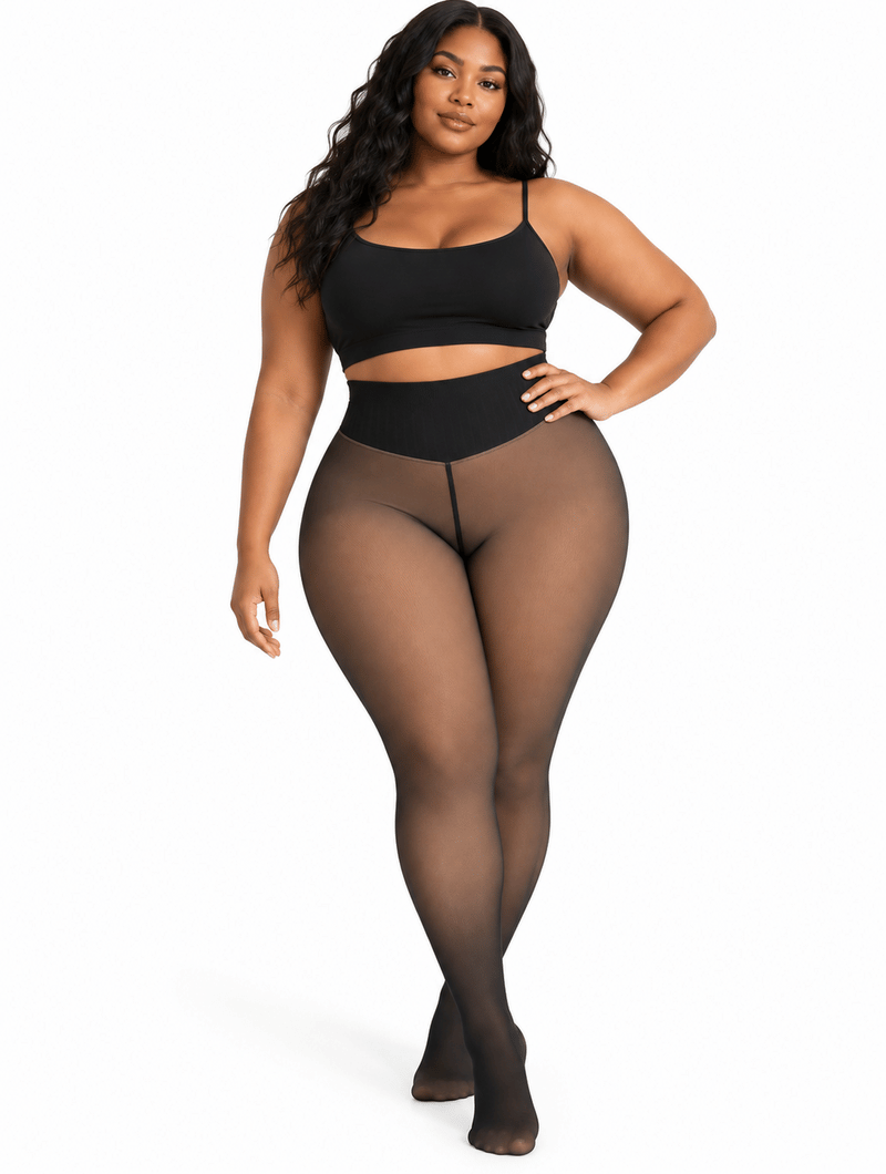 Cozy Sheer Fleece Tights