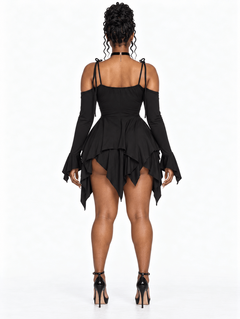 Dark Pixie Mini Dress