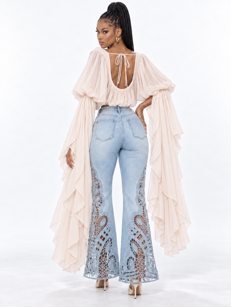 Angel Wing Crop Top