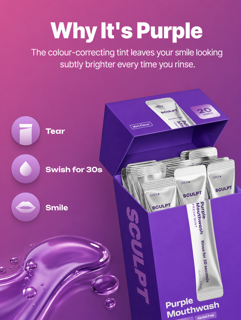Purple Glow Smile Rinse