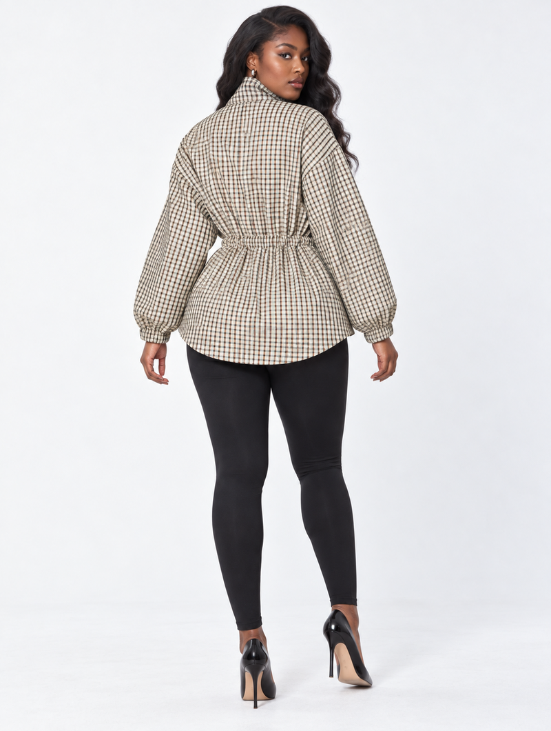Check Cinch Utility Jacket