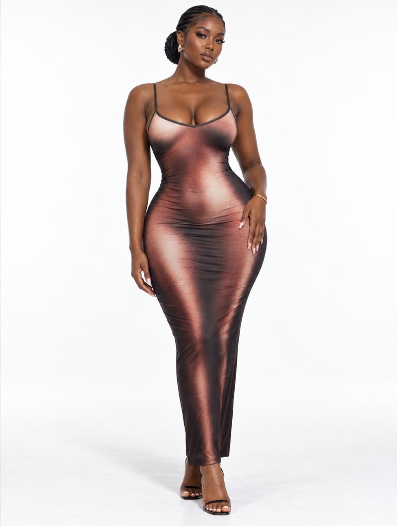 Heat Glow Maxi Dress