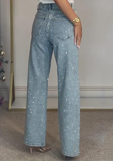 Sparkly Rhinestone  Jeans