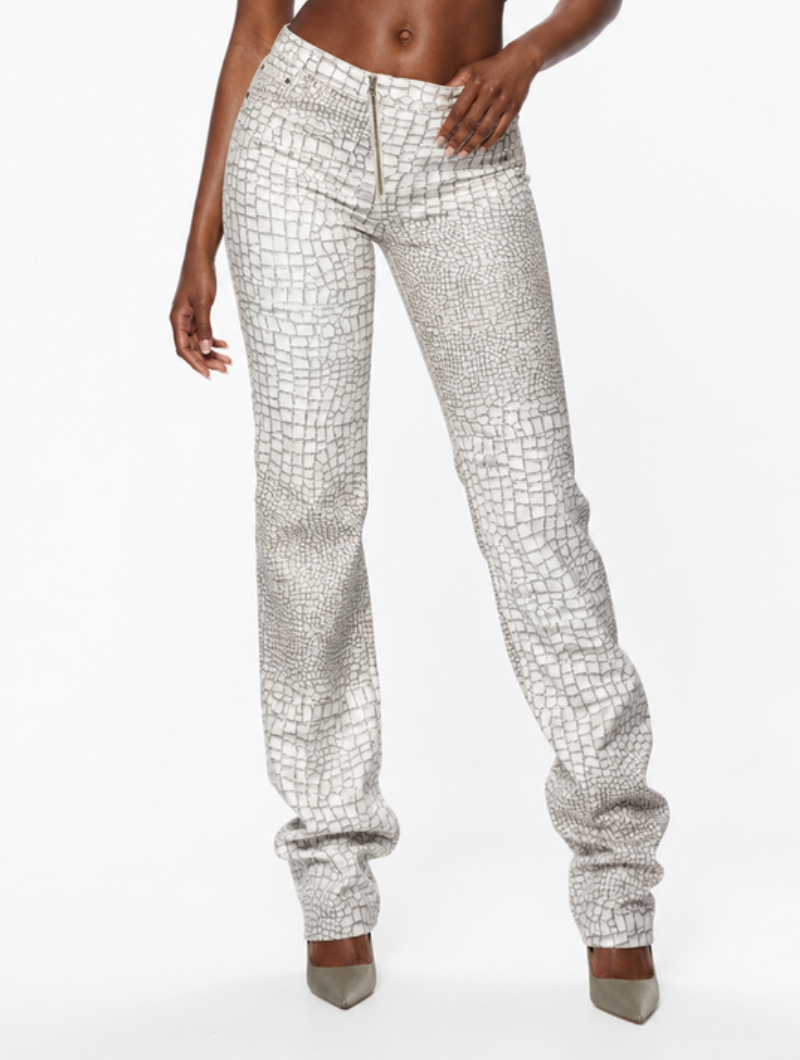Croc Straight Pants