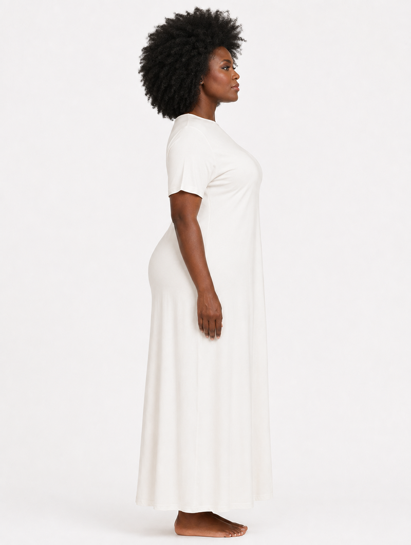 Off Shoulder Maxi Dress