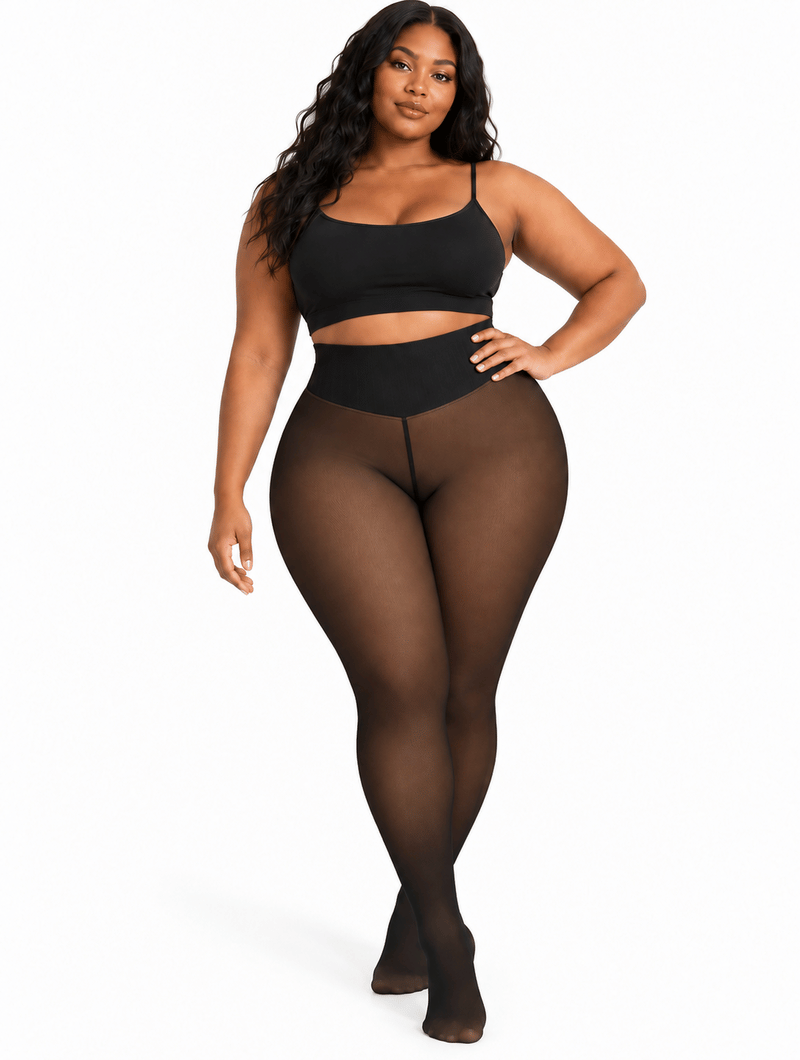 Cozy Sheer Fleece Tights