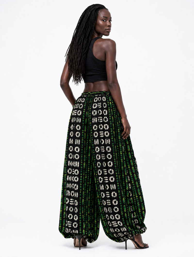 Boho Chic Lantern Pants