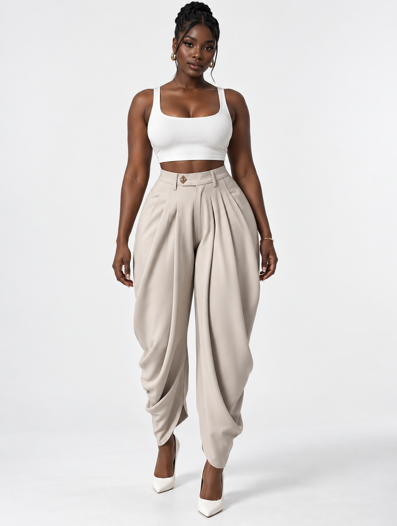 Modern Tulip Drape Pant