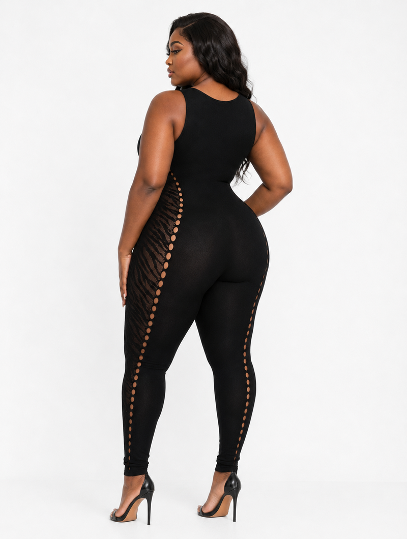 Fatal Allure Cutout Catsuit