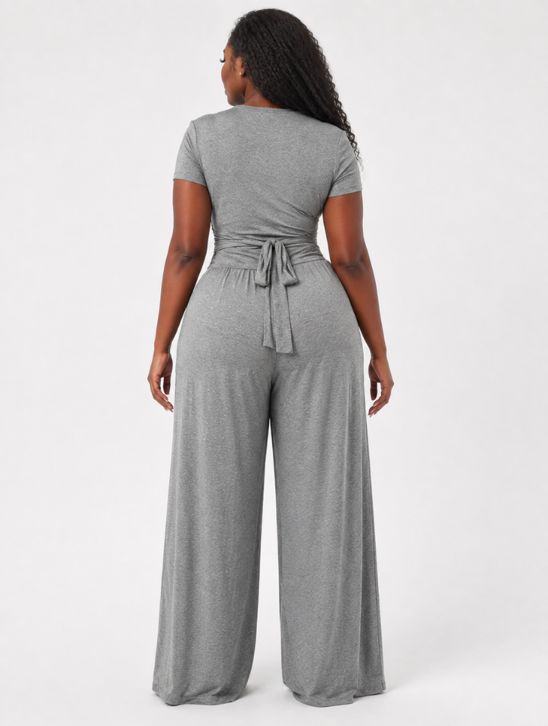 Flowy Ruched Lounge Set