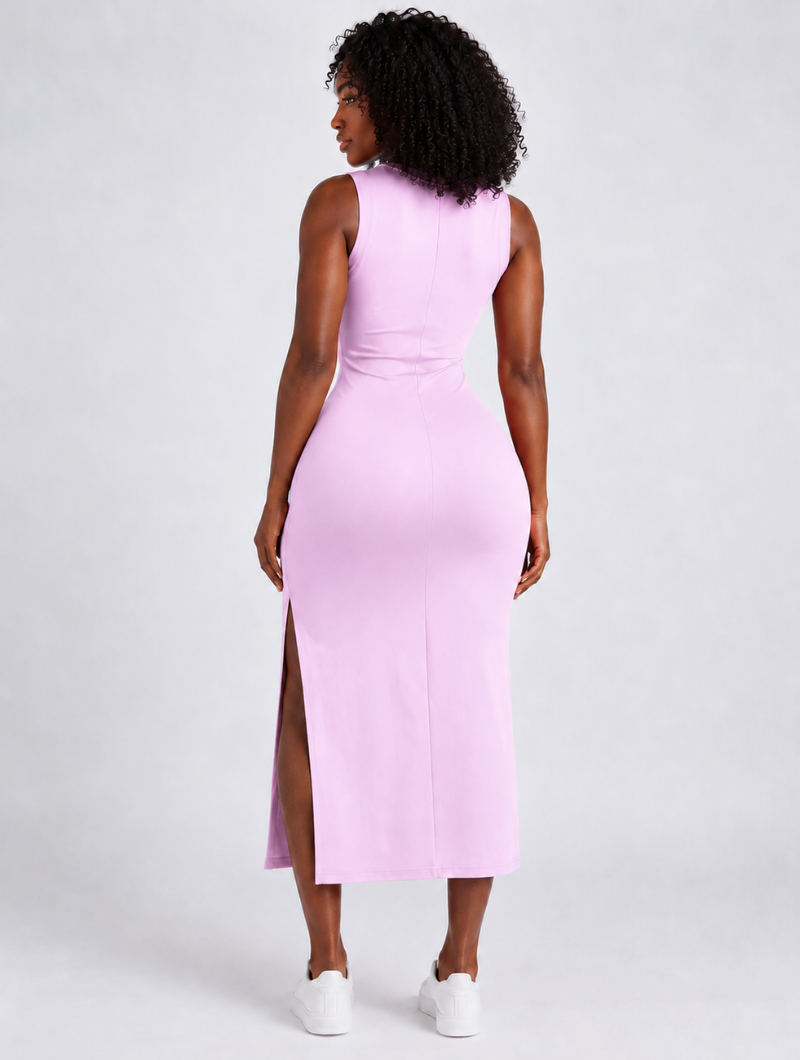 Effortless Slit Maxi Dress